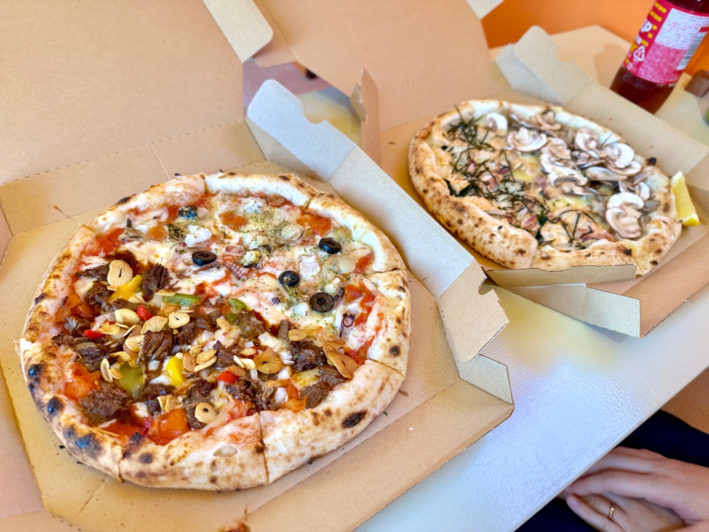 ピザ 楽しくおいしいピザ広場 十勝・清水町の「minori pizza（みのりピザ